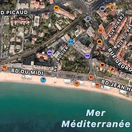 Appartement Luxurious In 450m From Sea With Terrace And Air Conditioning And Private Parking