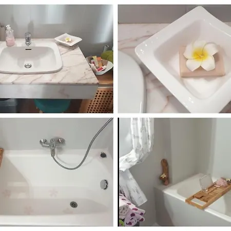 Apartamento Luxurious In 450m From Sea With Terrace And Air Conditioning And Private Parking