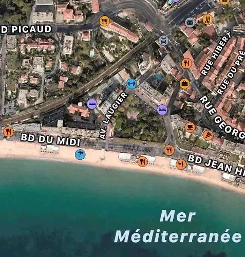 Apartamento Luxurious In 450m From Sea With Terrace And Air Conditioning And Private Parking