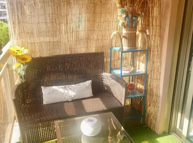 Luxurious In 450m From Sea With Terrace And Air Conditioning And Private Parking Cannes