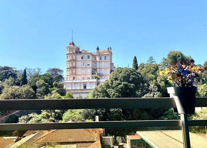 Luxurious In 450m From Sea With Terrace And Air Conditioning And Private Parking Apartamento Cannes