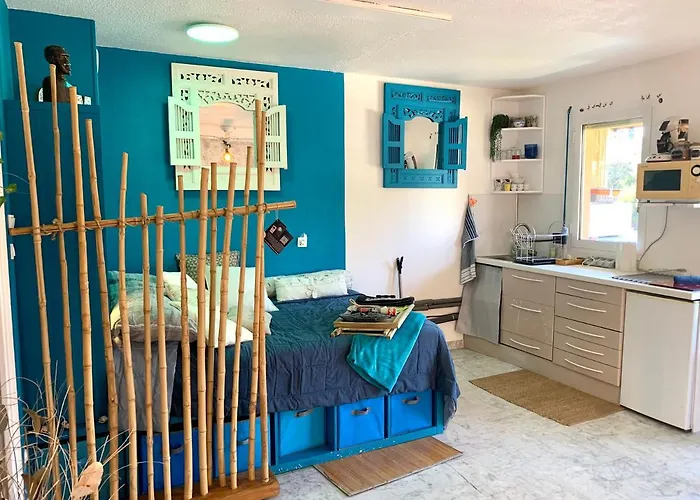 Luxurious In 450m From Sea With Terrace And Air Conditioning And Private Parking *